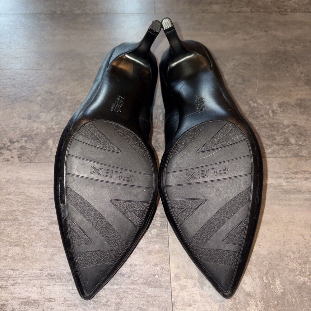 LifeStride Soft System Pointed Toe Black Pump 3 Inch Heel Shoes, Size 10M - Picture 8 of 8